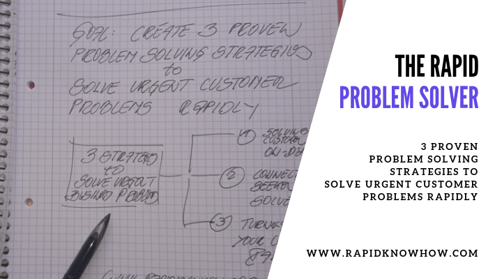 The Rapid Problem Solver