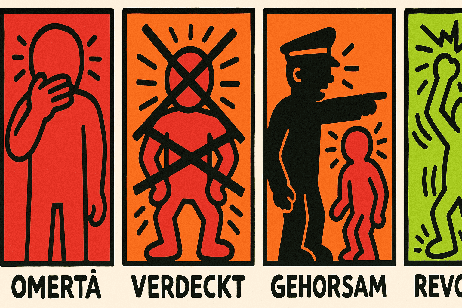 🕳️ Methoden des Tiefen Staates Österreichs (2020–2025) inspiriert von George Orwell & Aldous Huxley