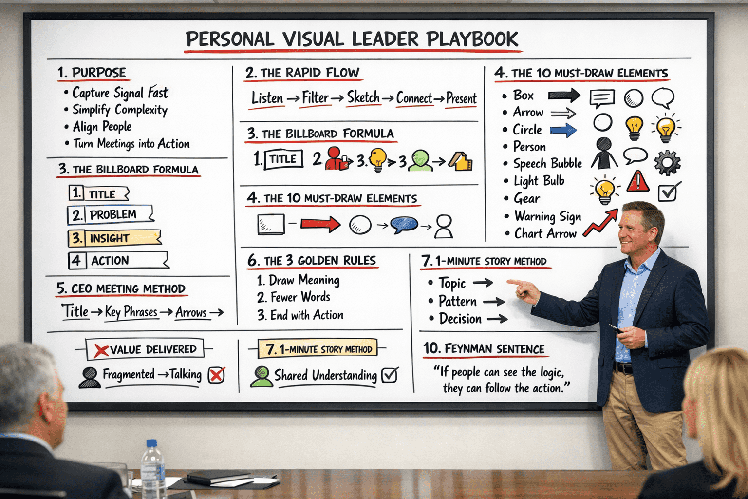 Visual Leader's Guide The RapidKnowHow VISUAL NOTETAKING System Applied