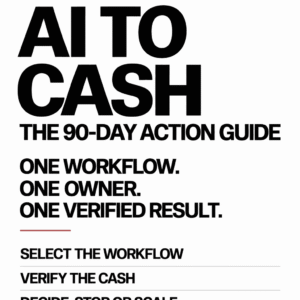 RapidKnowHow® AI TO CASH — The 90-Day Action Guide
