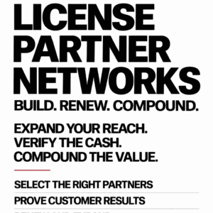 RapidKnowHow License Partner Networks PowerBook cover: Build. Renew. Compound.